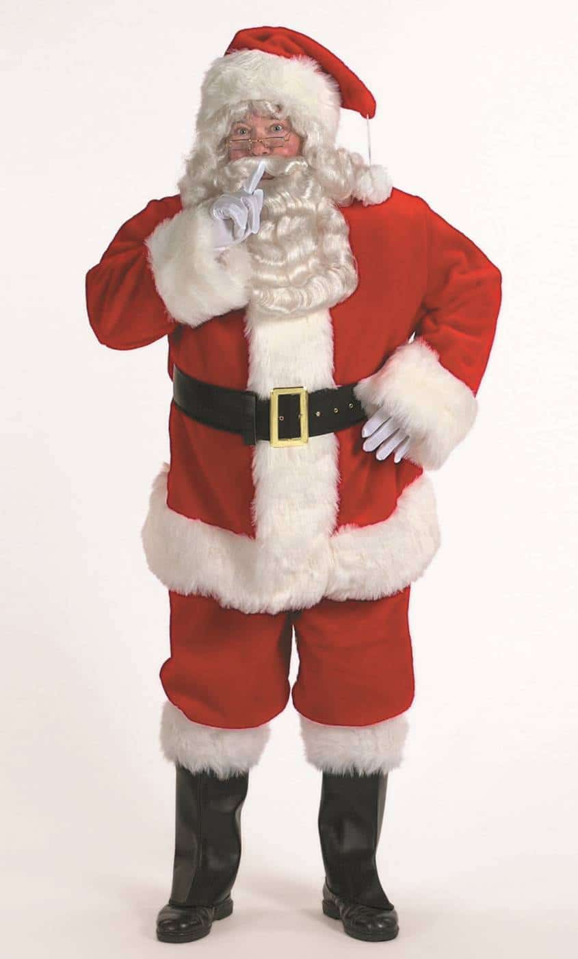 COSTUME DE PÈRE NOËL PROFESSIONNEL