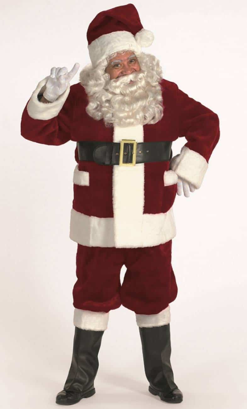 COSTUME PÈRE NOËL BONNE QUALITÉ